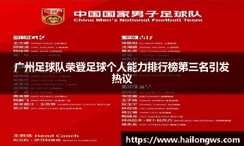 广州足球队荣登足球个人能力排行榜第三名引发热议